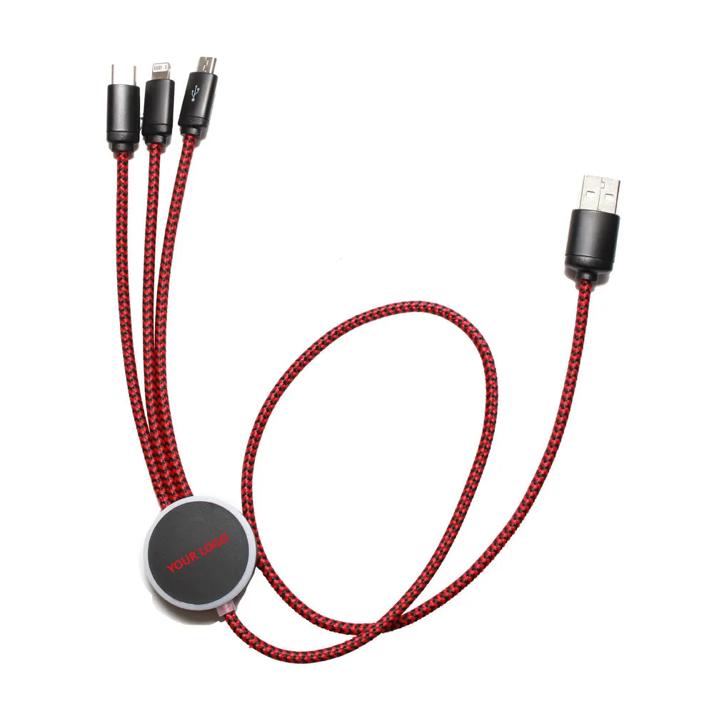 3 in 1 Light Up Cable