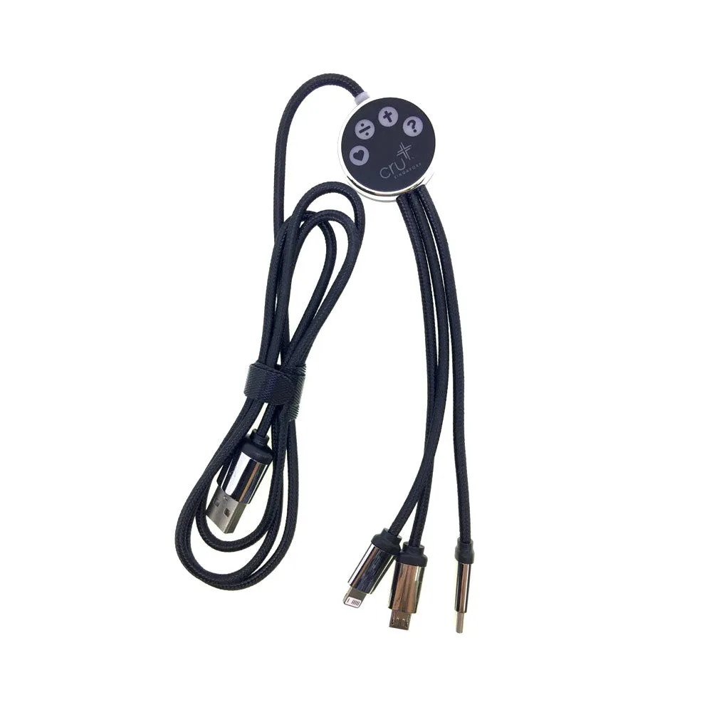 3 in 1 Light Up Cable
