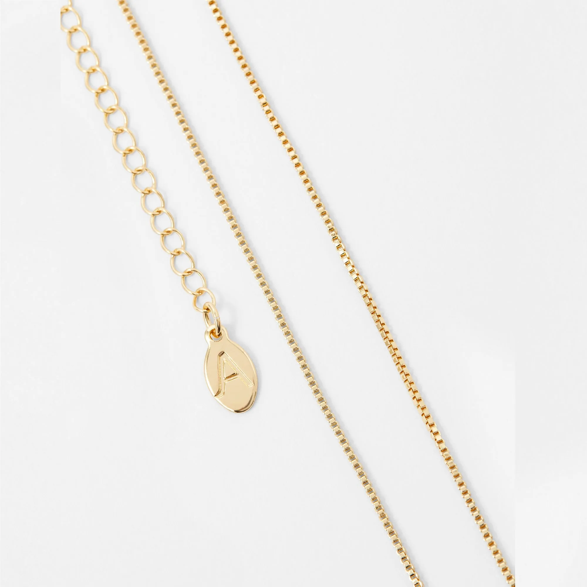 Accessorize London Box Chain Necklace