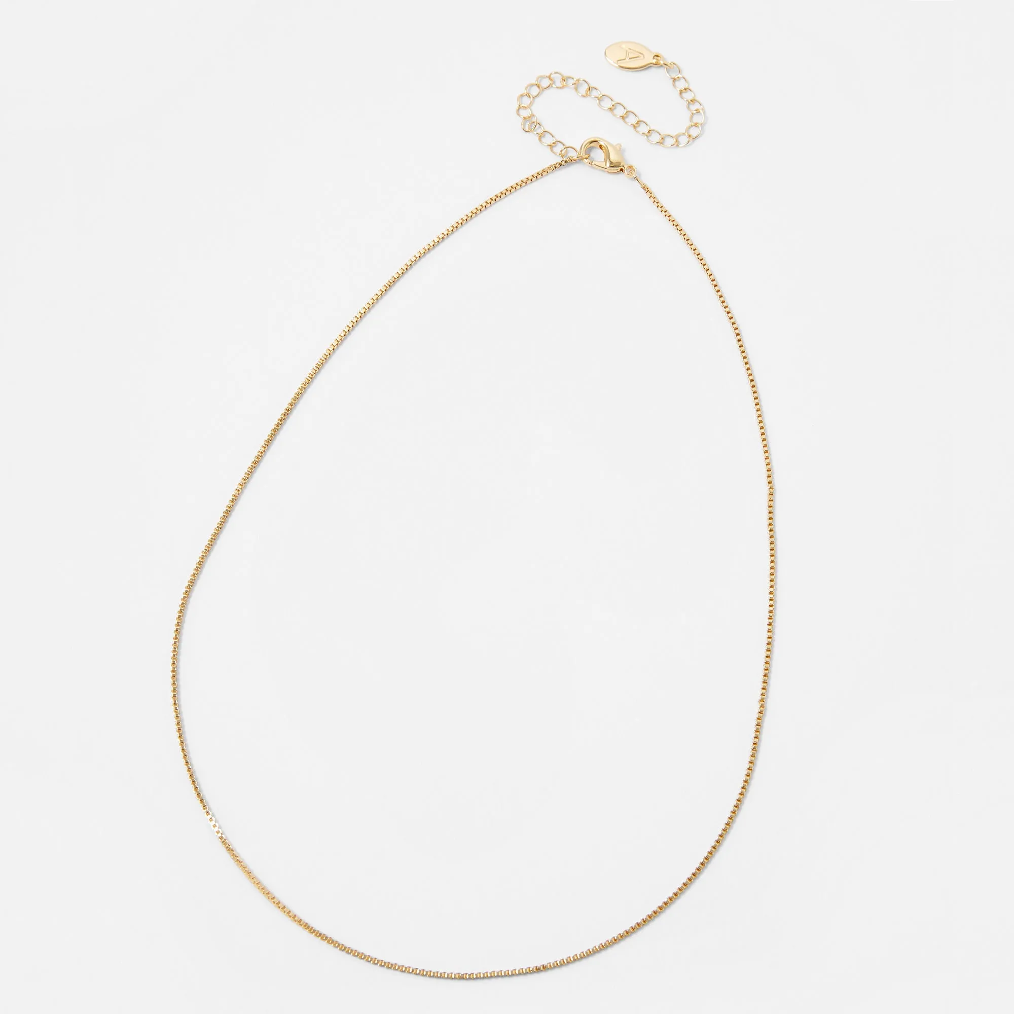 Accessorize London Box Chain Necklace