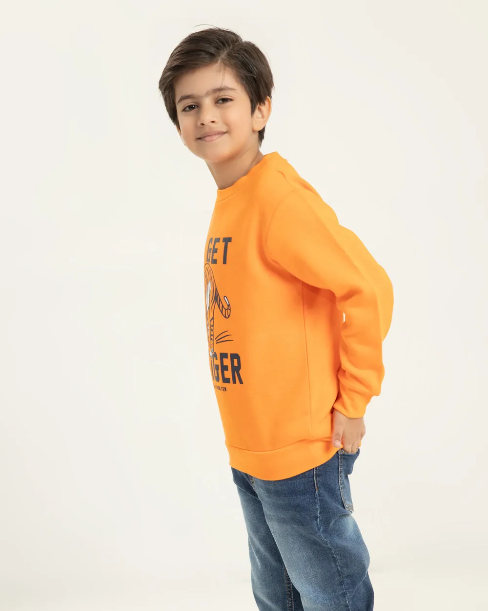 Boy's Graphic Sweat Shirt