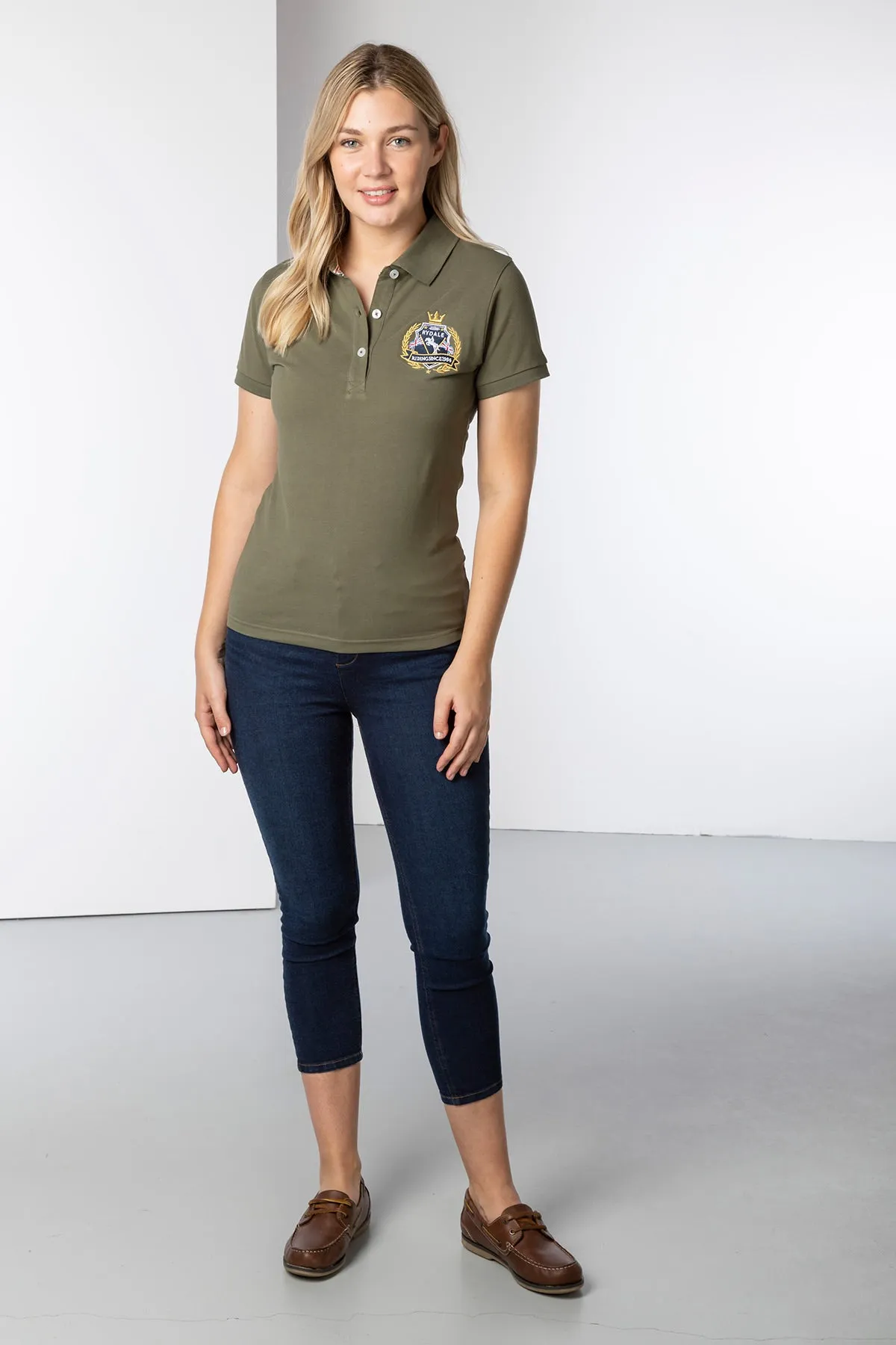 Ladies Emblem Polo Shirt - Charlie